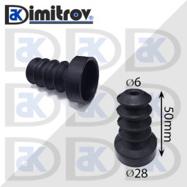 Маншон универсален Ø  6 x Ø 28 x 50 mm
